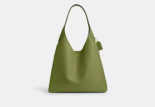 Brooklyn 39 shoulder bag Brass/Dark lime